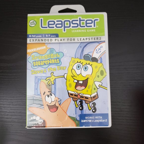 (2/$15)  Learning Game SpongeBob SquarePants - Picture 1 of 9